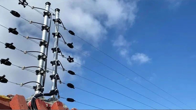  給零下40度的哈爾濱變電站裝電子圍欄，安排！