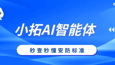 安防標(biāo)準(zhǔn)太多太復(fù)雜？小拓AI智能體：讓國(guó)標(biāo)、行標(biāo)、地標(biāo)秒查秒懂！